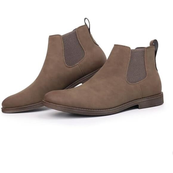 Men\'s Plus Size Chelsea Boots Classic Casual Dress Ankle Boots